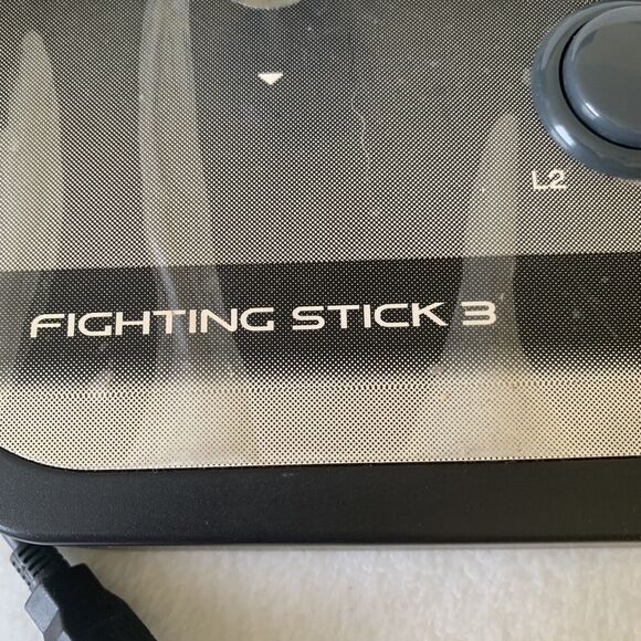 PlayStation 3 Ps3 Hori FIGHTING STICK 3‎ FS3 USB Wired Arcade Joystick - Picture 11 of 14